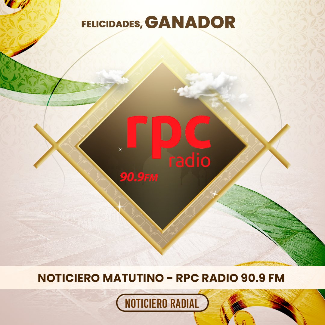 premiosxc's tweet photo. 🌟 GANADOR 🌟

Noticiero Radial:

Noticiero Matutino - RPC Radio (@rpc_radio)

¡Felicidades!

#premiosxc https://t.co/uhshsbOvxf