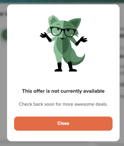 Hey <a href="/Mintmobile/">Mint Mobile</a> sent me a great offer, and then I got the "Sorry, not for you". What the French, toast? #yourchatisbrokentoo #notforyou
