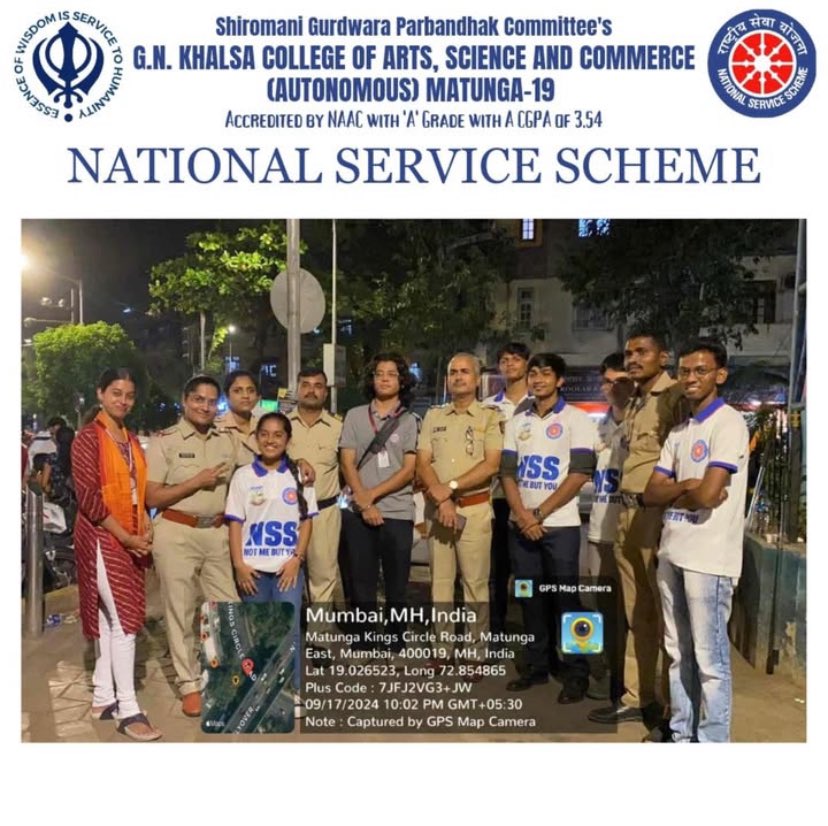 N.S.S UNIT OF GURU NANAK KHALSA COLLEGE tweet media