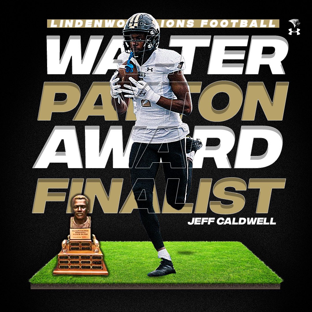 Lindenwood Athletics (@lu_lions) on Twitter photo Jeff Caldwell of the <a href="/LindenwoodFB/">Lindenwood Football</a> 🦁🏈 team has been named a finalist for the 2024 Walter Payton Award, widely recognized as the Heisman of FCS.
Caldwell caught 5️⃣3️⃣ passes for 1️⃣0️⃣3️⃣2️⃣ yards and 1️⃣1️⃣ touchdown during the season
📕 | tinyurl.com/ptkjwdrw
#NewLevel Jeff Caldwell of the <a href="/LindenwoodFB/">Lindenwood Football</a> 🦁🏈 team has been named a finalist for the 2024 Walter Payton Award, widely recognized as the Heisman of FCS.
Caldwell caught 5️⃣3️⃣ passes for 1️⃣0️⃣3️⃣2️⃣ yards and 1️⃣1️⃣ touchdown during the season
📕 | tinyurl.com/ptkjwdrw
#NewLevel