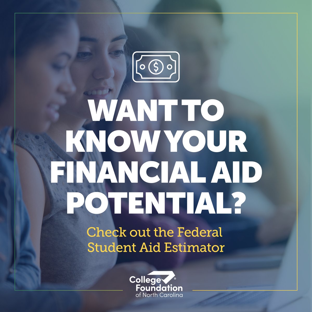 Curious to see how much financial aid you could get for college? The Federal Student Aid Estimator gives you a quick estimate in just 5-10 minutes. Get an early look before the FAFSA opens on December 1: bit.ly/49ujJQo
