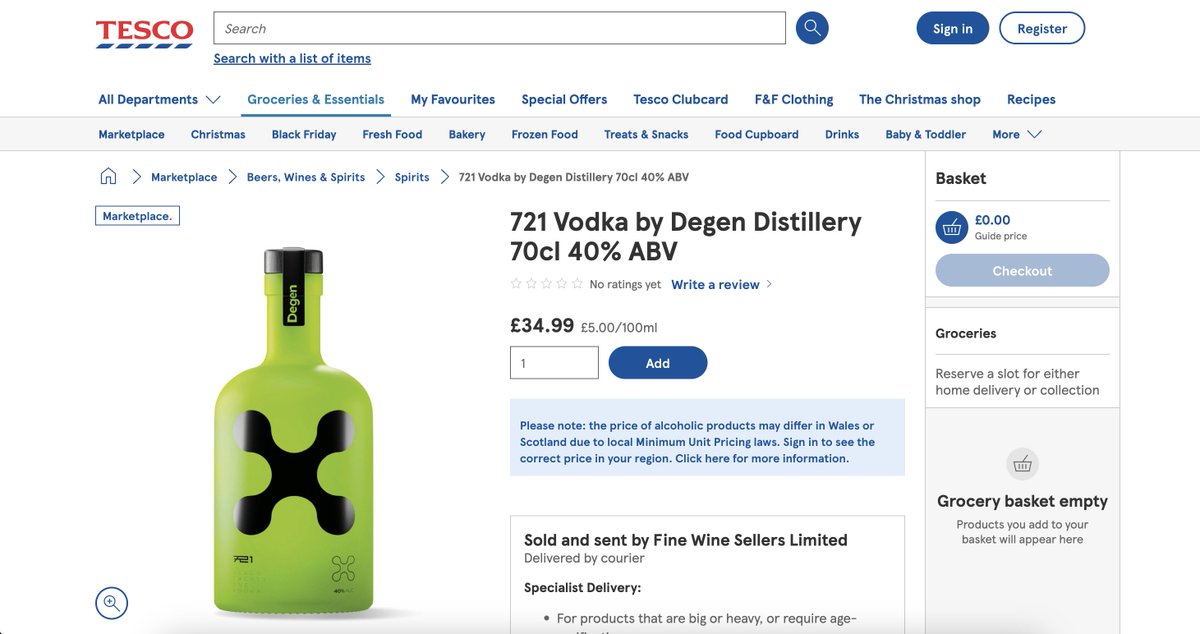$DRINK 721 Vodka now available in one of UK's biggest stores with £60 billion in revenue! Also buy back and burns starting soon for the token so with this big dip since the launch marketcap low enough to catch big a pump, LFD!!