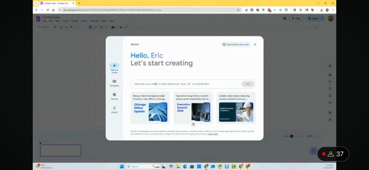 evvainntsya's tweet photo. Wow, Google Vids where I can make my presentation way more better with videos features🤩🤩. With Gemini AI, I can easily find amazing templates in Google Vids.👍
@ericcurts
@mimmasayuti
#GEGOhio
#GEGPetalingJaya
#pelajaripgkbmkontemporari
#GuruDigitalInovatif
#GoGlobal https://t.co/TXyeUx7vAG