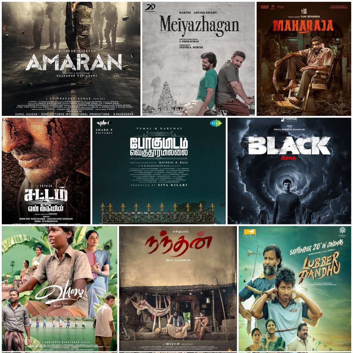 Prakash 𝓑𝓲𝓰𝓲𝓵 (@phantomreturn) on Twitter photo What a year of Tamil Cinema 🤩😍
<a href="/VijaySethuOffl/">VijaySethupathi</a> <a href="/Siva_Kartikeyan/">Sivakarthikeyan</a> <a href="/Karthi_Offl/">Karthi</a> <a href="/actorsathish/">Sathish</a> <a href="/SasikumarDir/">M.Sasikumar</a> <a href="/mari_selvaraj/">Mari Selvaraj</a> #harishkalyan #Jeeva <a href="/ActorVemal/">Actor Vemal</a> #dinesh What a year of Tamil Cinema 🤩😍
<a href="/VijaySethuOffl/">VijaySethupathi</a> <a href="/Siva_Kartikeyan/">Sivakarthikeyan</a> <a href="/Karthi_Offl/">Karthi</a> <a href="/actorsathish/">Sathish</a> <a href="/SasikumarDir/">M.Sasikumar</a> <a href="/mari_selvaraj/">Mari Selvaraj</a> #harishkalyan #Jeeva <a href="/ActorVemal/">Actor Vemal</a> #dinesh