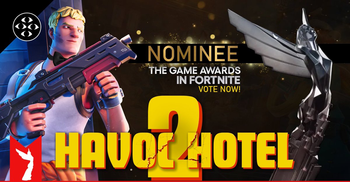 LD Zambrano🎮TG-HELL_D (@ldzambrano) on Twitter photo Still can't believe we're nominated 😱
SO proud of <a href="/TeraCreators/">Tera Creators</a> & <a href="/TeravisionGames/">Teravision Games</a> .As a Colombian Studio this is an unexpected DREAM that materialized.
It'd mean THE WORLD to us if you please vote for #HavocHotel2 within #TheGameAwards island in Fortnite 🙏
🏝 0853-1358-8532 Still can't believe we're nominated 😱
SO proud of <a href="/TeraCreators/">Tera Creators</a> & <a href="/TeravisionGames/">Teravision Games</a> .As a Colombian Studio this is an unexpected DREAM that materialized.
It'd mean THE WORLD to us if you please vote for #HavocHotel2 within #TheGameAwards island in Fortnite 🙏
🏝 0853-1358-8532