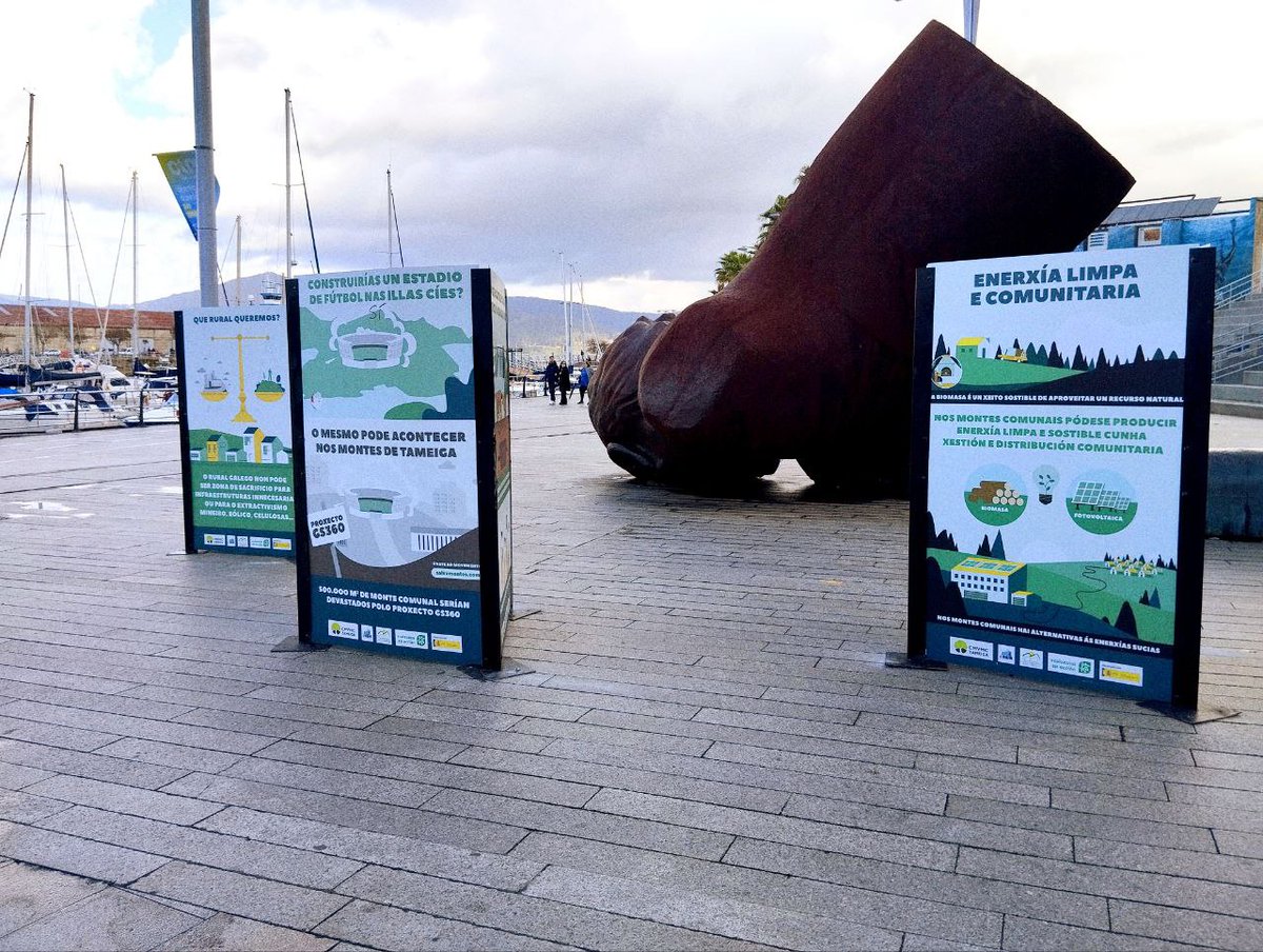 Podedes ver a nosa exposición sobre os valores ecosistémicos dos montes comunais na Estación Marítima de Vigo, ao carón do Nadador.

O monte comunal non se vende, deféndese!