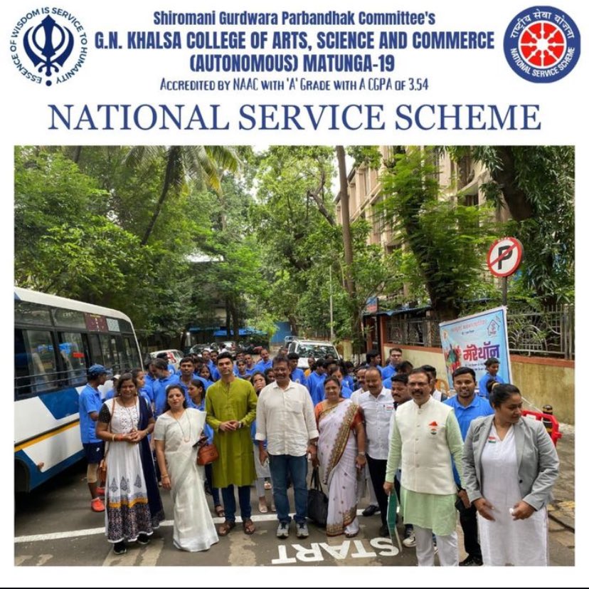 N.S.S UNIT OF GURU NANAK KHALSA COLLEGE tweet media