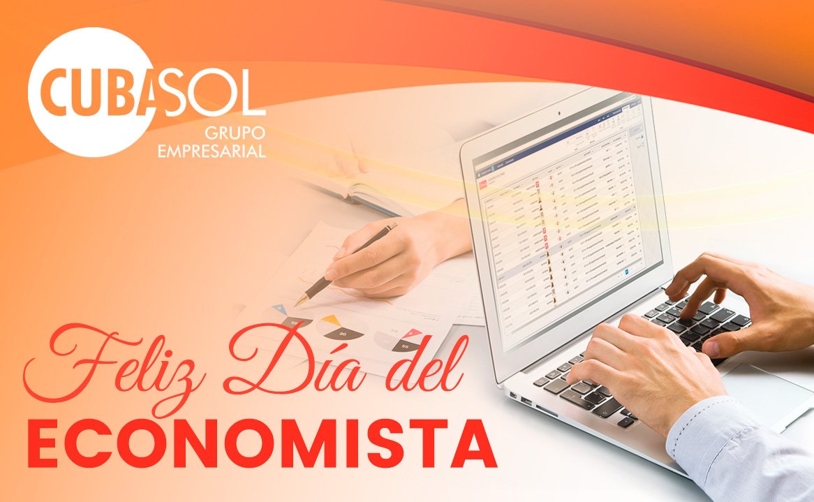 📊 Feliz Día del Economista a todos los profesionales de este campo que son parte de nuestro grupo Cubasol.

💐Gracias por su dedicación y compromiso!!

#DíaDelEconomista #Cubasol #Economía #Cuba