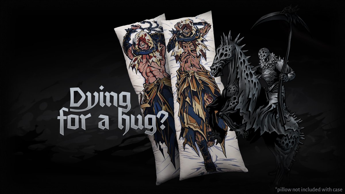Grab the lash's ultimate gift!

A new Flagellant body pillow case is available now from the Yetee: theyetee.com/collections/da… 

**Please note: This product is a pillow case only! You will need to provide your own pillow.