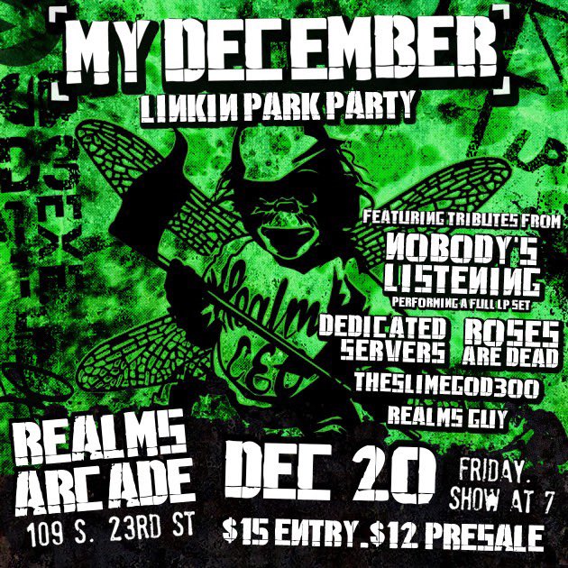 We haven’t performed since Aug and are HYPE to perform with this lineup next month at realms arcade 🌀

Save the date and join us then! 

CC: <a href="/SpinMastuhMugen/">Spin Master Mugen</a> <a href="/MC_MD/">Matt Dixon</a>