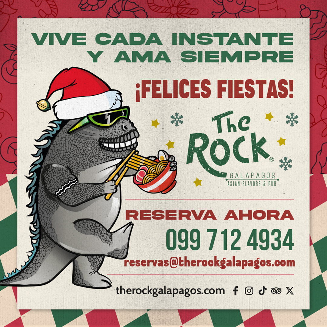 TheRockGps's tweet photo. Celebra en familia y con amigos con nuestro Menú Navideño: ¡sabores que inspiran alegría! 🎄🎅❄🍜
#therockgalapagos #thebestexperience #menunavideño #Navidad #galapagos #asianflavors #TemporadaNavideña #cervezaartesanal https://t.co/rSdHl0DKyw