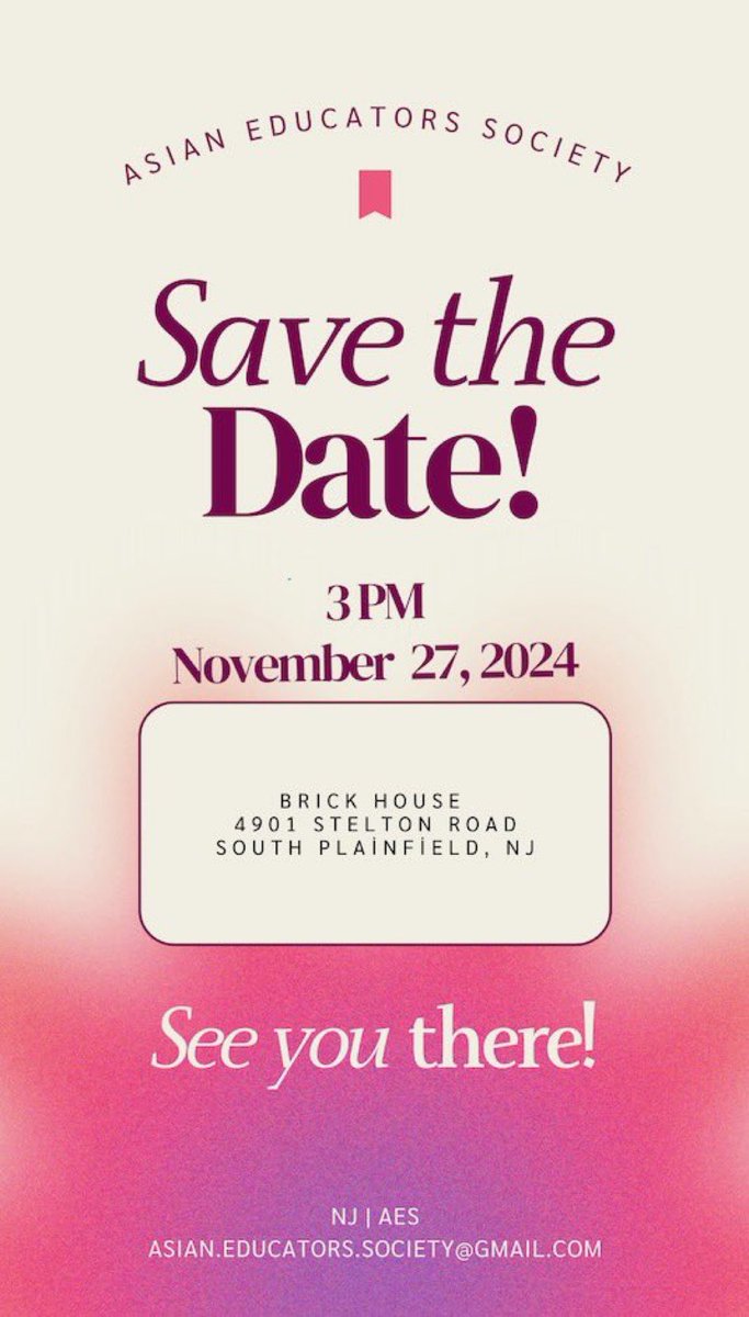 Asian Educators Society tweet media