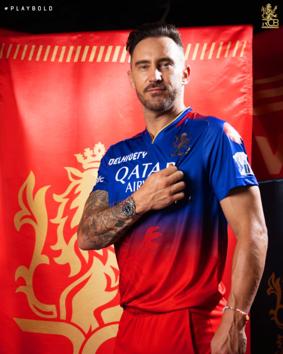 Fantastic Faf - we’re grateful for

👑 your inspiring leadership
⚡️ your unmatched energy
😎 your class, charisma, and those match-winning partnerships with Virat

Thank you for everything, Skip! 🫡

Wishing you nothing but strength and success wherever you play. We’ll always be