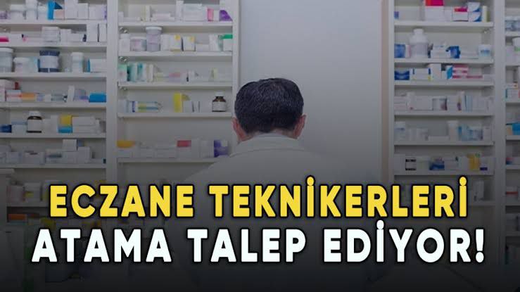 <a href="/saglikbakanligi/">T.C. Sağlık Bakanlığı</a> <a href="/tcailesosyal/">T.C. Aile ve Sosyal Hizmetler Bakanlığı</a> <a href="/MahinurOzdemir/">Mahinur Özdemir Göktaş</a> Eczanelerde bölüm mezunları yerine taşeron işçiler çalıştırılmakta hem onlara hem bize kendi mesleğimizi yapma imkanı verilsin.
#EczTek6binAtama
<a href="/saglikbakanligi/">T.C. Sağlık Bakanlığı</a>
<a href="/drmemisoglu/">Prof. Dr. Kemal Memişoğlu</a>