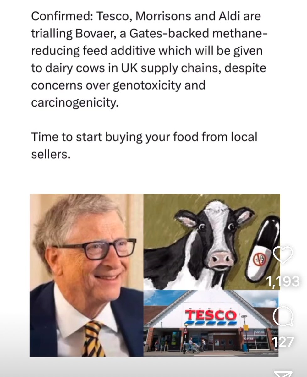 I don’t want this crap added to my food. I doubt it will be much good for the poor cows they are experimenting on either. All of this climate nonsense really needs to stop!