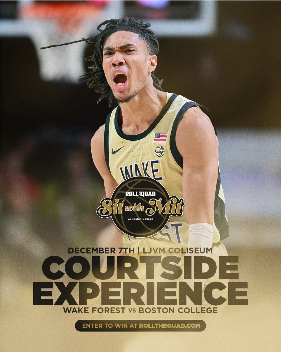rollthequadNIL's tweet image. THIS COULD BE YOUR VIEW!👀

Enter at the link in our bio to win seats with the man himself, @mitshahnoble 

Click the link below to learn more and enter today! Don't miss out on this exclusive experience!🏀
spotfund.com/story/07fc9fdf…