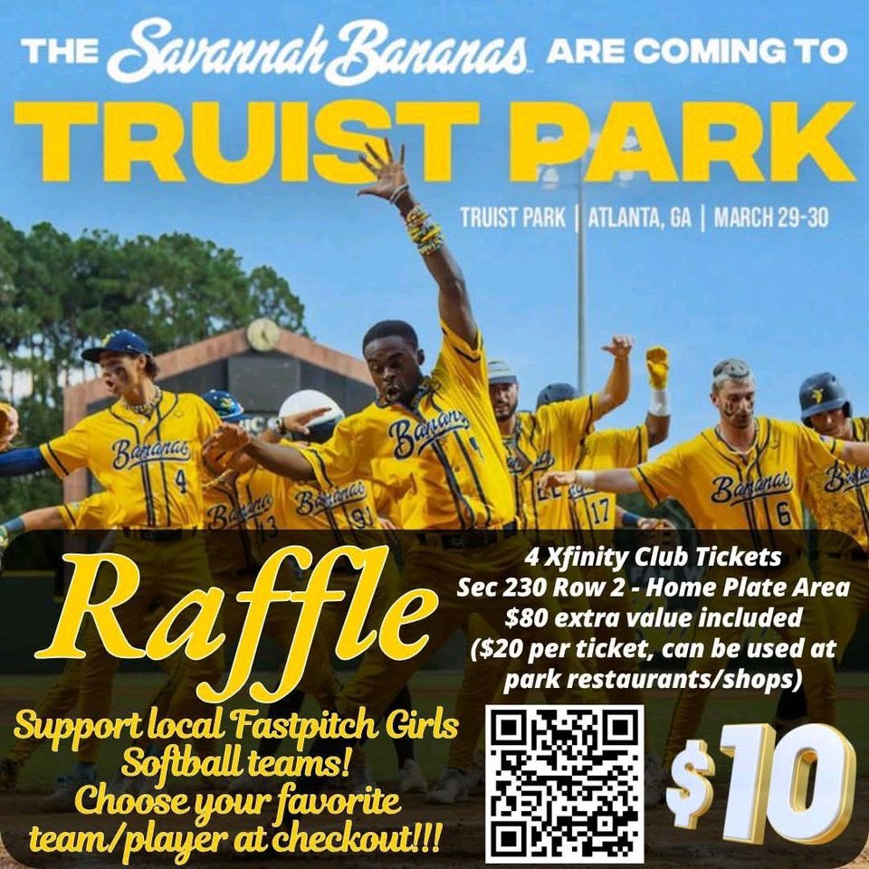 Jordyn Ray 2027 (@jordynraypost) on Twitter photo Please consider entering or donating to win Savannah Bananas tickets! All proceeds support my travel ball team <a href="/EC05Bilz/">EC Bullets Schnute/Bilz 16u</a>
Drawing will be held on Sunday Dec 22
Scan the QR code or click here to enter: ecbullets16u.rallyup.com/savban Please consider entering or donating to win Savannah Bananas tickets! All proceeds support my travel ball team <a href="/EC05Bilz/">EC Bullets Schnute/Bilz 16u</a>
Drawing will be held on Sunday Dec 22
Scan the QR code or click here to enter: ecbullets16u.rallyup.com/savban