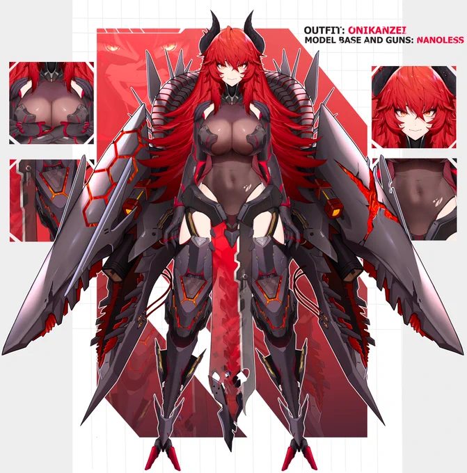 I worked on Zentreya's Nihilister outfit, extremely grateful for the opportunity! #zentreart