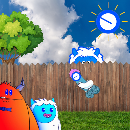 👀 A new beast is lurking behind the scenes, ready to go hard. 

The old crew's vibing out front, but what's hiding behind that fence? And why is the #BASE sun shining so damn bright? 🌞

Change is coming. You ready to taste it?  🥞#BasedMonsta #BaseChain <a href="/base/">Base</a>