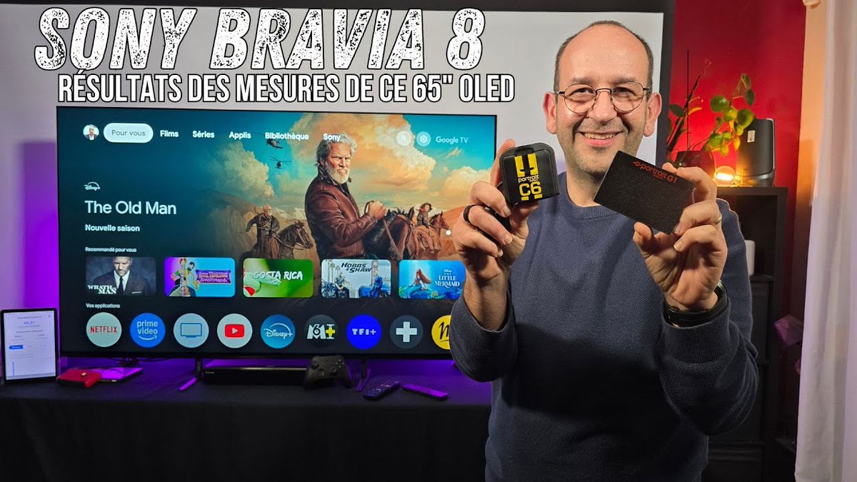 dmeance's tweet photo. TEST Sony BRAVIA 8 : Les résultats des mesures de ce TV OLED 65 pouces https://t.co/PtADlTl1UQ via @YouTube @DavidNogueira_3 
@SonyFrance #Sony #Bravia #Bravia8 #BraviaKXR80 #XR80 #SonyBravia #SonyBravia8 #SonyBraviaKXR80 #SonyBraviaXR80 #TV #OLED #65pouces #Résultats #Mesures https://t.co/wByf8oT789