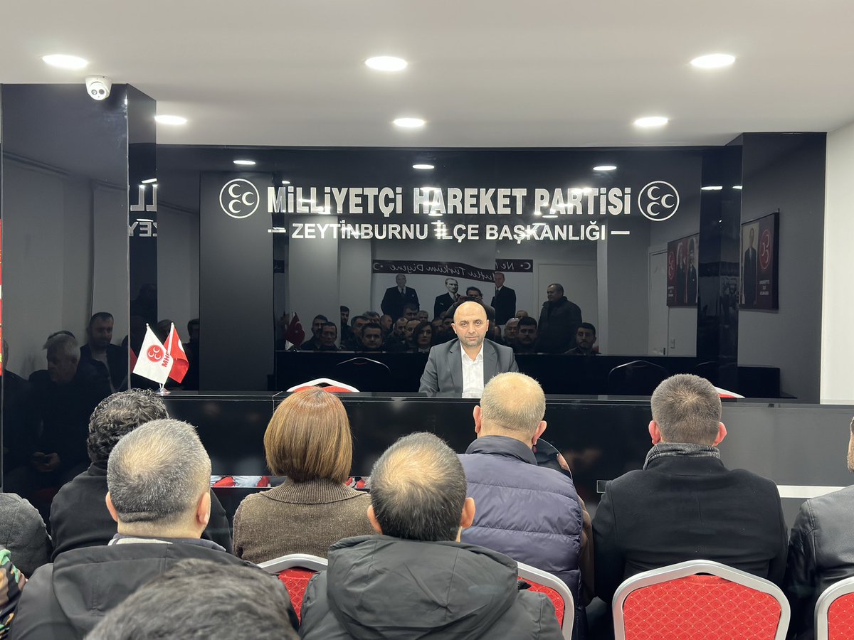 Milliyetçi Hareket Partisi Zeytinburnu İlçe Başkanlığı olarak, Yönetim Kurulu Toplantımızı gerçekleştirdik.