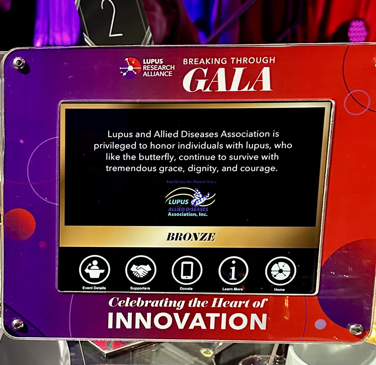 Lupus Association tweet media