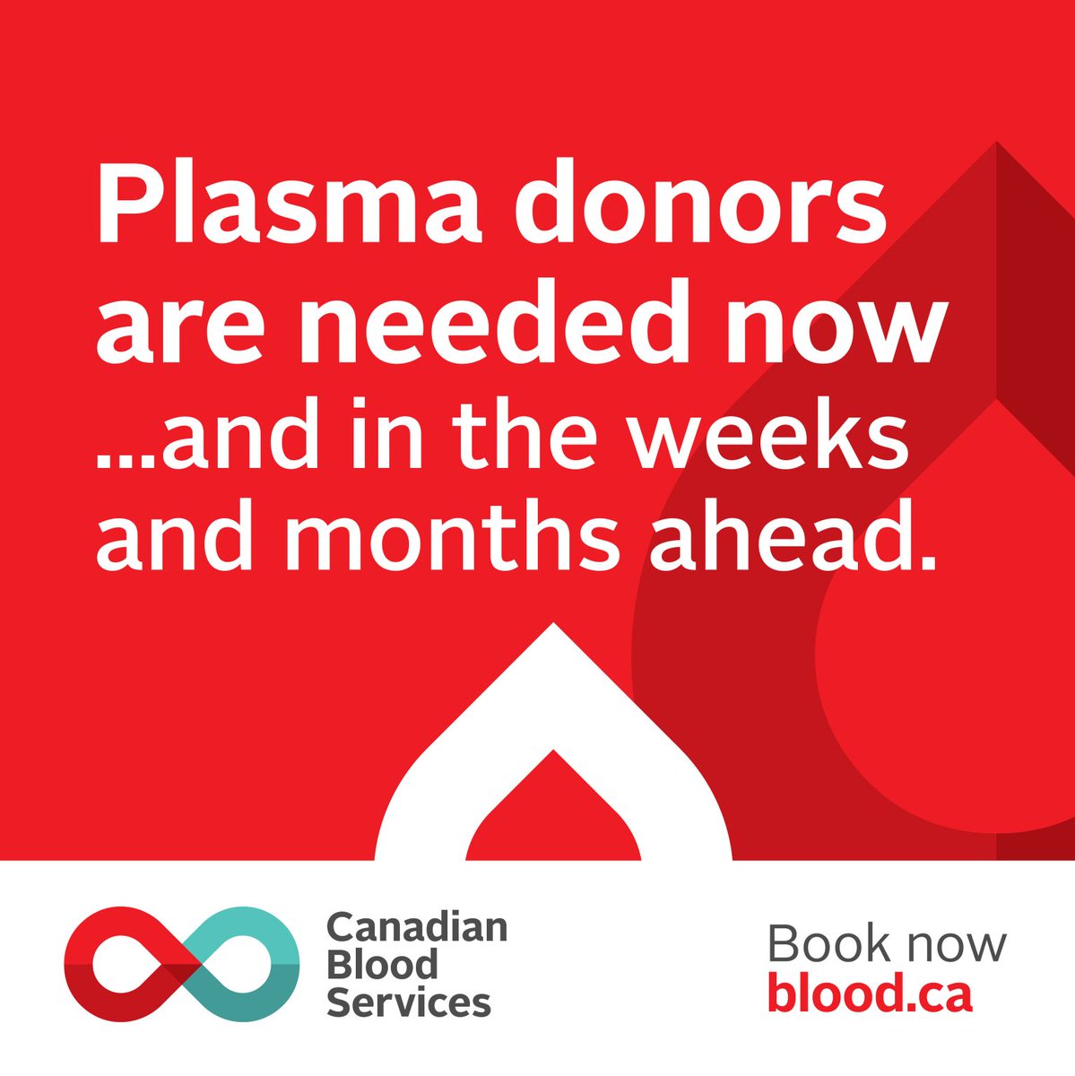 Hey #Lethbridge we need your help! With the weather this past week we have over 100 open plasma appointments that need to be filled. If you have an hour to spare, book your appt at blood.ca/plasma

<a href="/LifelineAlberta/">Canadian Blood Services - Alberta</a> <a href="/BridgeCityNews/">Bridge City News 🇨🇦</a> <a href="/CTVLethbridge/">CTV News Lethbridge</a> <a href="/MayorHyggen/">Mayor Hyggen</a> 
#yql