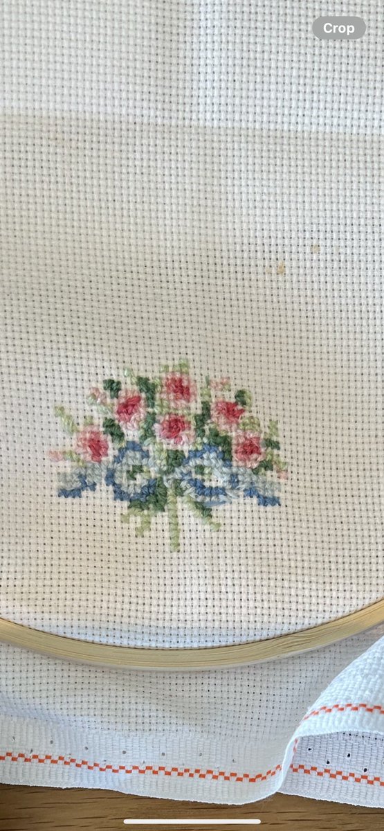 Jun0Dr4ws's tweet photo. The blind artist cross stitches too now apparently https://t.co/frUQ9DN04D