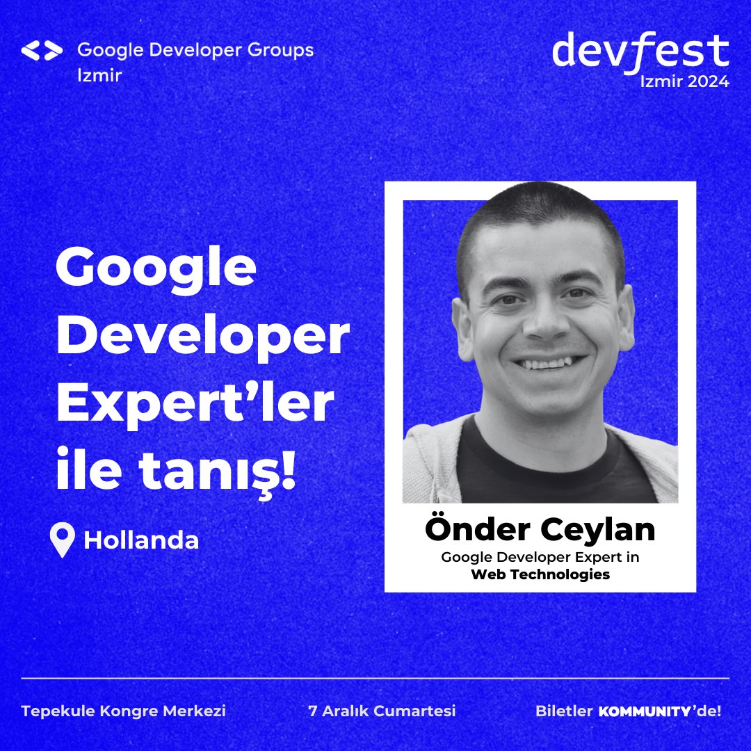 DevFest’25 Izmir tweet media