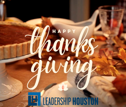 Happy Thanksgiving from #LeadershipHouston! Wishing you and your families a joyful and peaceful holiday filled with love, laughter, and gratitude. #Thanksgiving2024 #LeadershipHouston