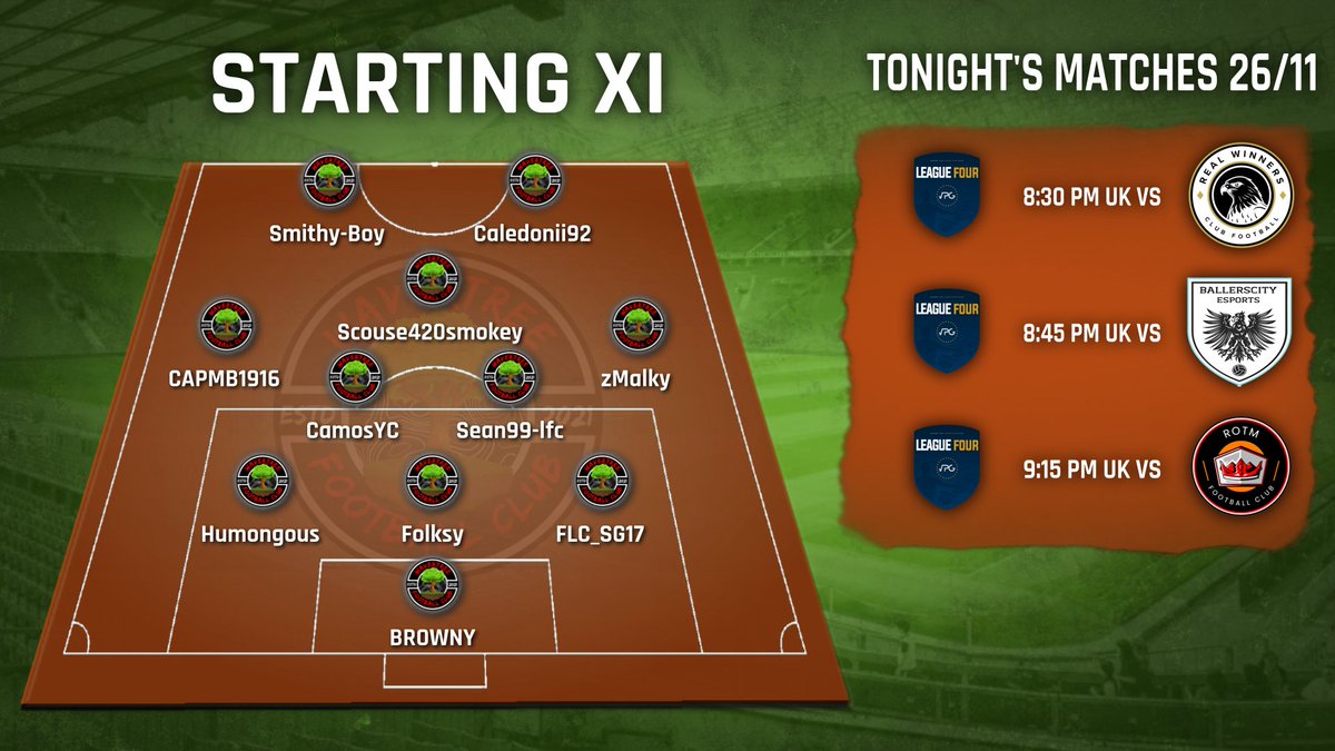 THEREDSPROCLUBS's tweet image. 🟢 Match Day 🟢
@OfficialVPG
@THEREDSPROCLUBS

🏟 @VPGEurope League Four 
✈️ I 🆚 I #RealWinnersCF 
✈️ I 🆚️ I #BallersCity 
🏡 I 🆚️ I #ReturnOfTheMac

Lets go 💪 Goodluck to all opponents 🤝

🌳#WavertreeFC🌳