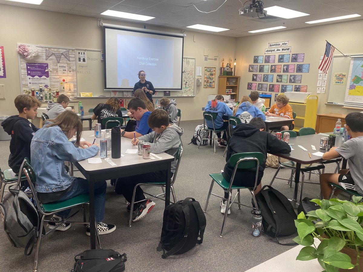 Julie Hahn (@bmshal_hahn) on Twitter photo 7th HAL Forensic Science Seminar today! Students learning about evidence collection, DNA, finger print recovery, and print identification. <a href="/MPS_HAL/">Millard Public Schools K-12 HAL</a> <a href="/MPS_Beadle/">Beadle Middle School</a> 7th HAL Forensic Science Seminar today! Students learning about evidence collection, DNA, finger print recovery, and print identification. <a href="/MPS_HAL/">Millard Public Schools K-12 HAL</a> <a href="/MPS_Beadle/">Beadle Middle School</a>