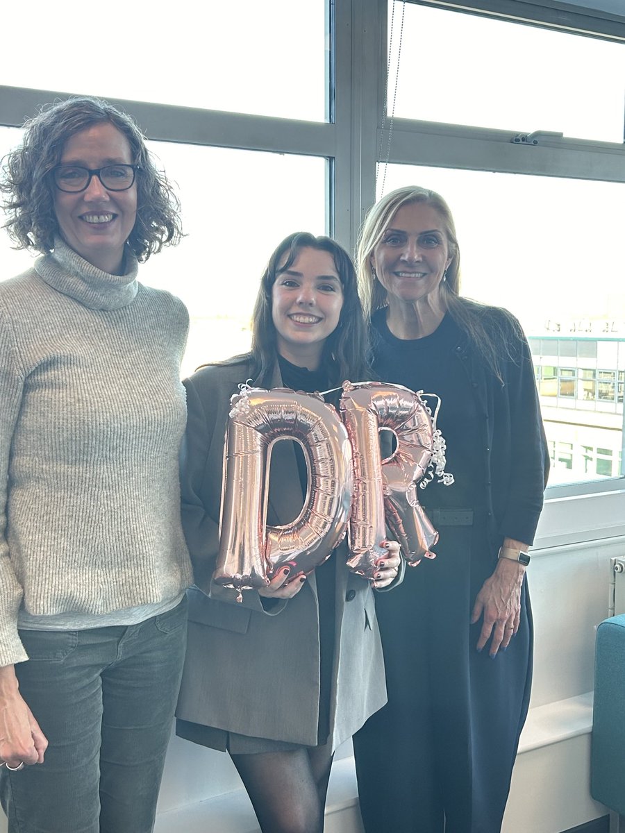 Jane Ogden 🇪🇺💙 (@jane1ogden) on Twitter photo Congratulations to the lovely <a href="/sophiaqmcf/">Dr Sophia Quirke-McFarlane ☘️</a> on passing your PhD! And thanks to <a href="/ProfessorYitka/">Professor Yitka Graham 💙</a> and <a href="/EricaHepper/">Dr Erica Hepper</a> for being fab examiners (no 47 all done!) Congratulations to the lovely <a href="/sophiaqmcf/">Dr Sophia Quirke-McFarlane ☘️</a> on passing your PhD! And thanks to <a href="/ProfessorYitka/">Professor Yitka Graham 💙</a> and <a href="/EricaHepper/">Dr Erica Hepper</a> for being fab examiners (no 47 all done!)