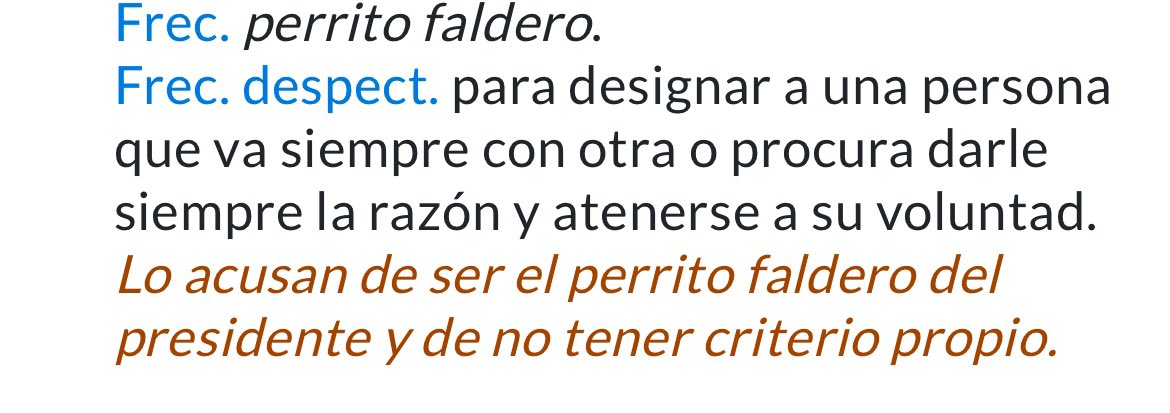 📢 Pidamos a <a href="/RAEinforma/">RAE</a> que incluya a <a href="/SIntxaurrondo/">Silvia Intxaurrondo</a> y su tweet como ejemplo en la definición que dan de perrito faldero 🙄