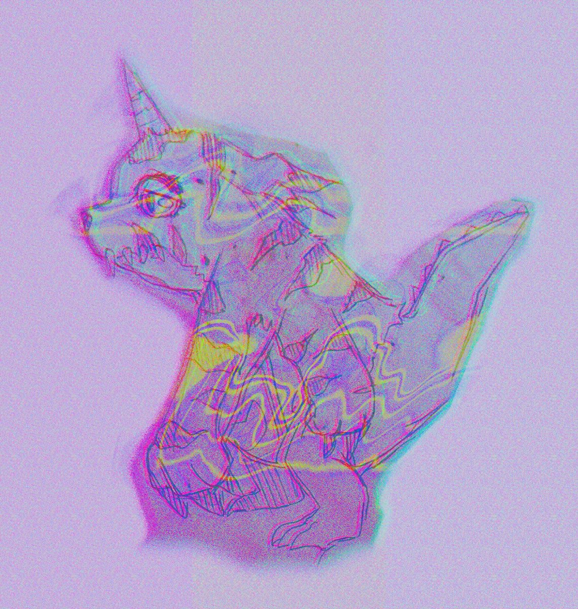 Poly404_'s tweet photo. Gabumons #glitchart #glitchaesthetic https://t.co/EY1RDJk3F2
