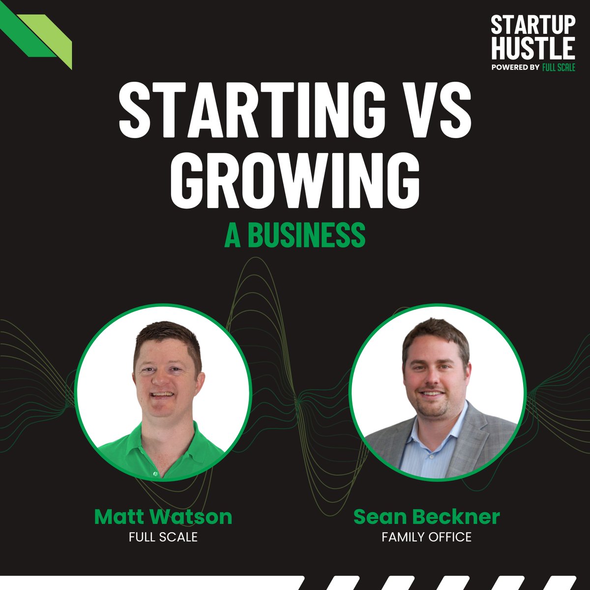 COMING UP: We sit down with Sean Beckner, a Kansas City entrepreneur who turned multiple acquisitions into successful exits.

A new episode streams tomorrow, 7AM only here on Startup Hustle. startuphustlepodcast.com