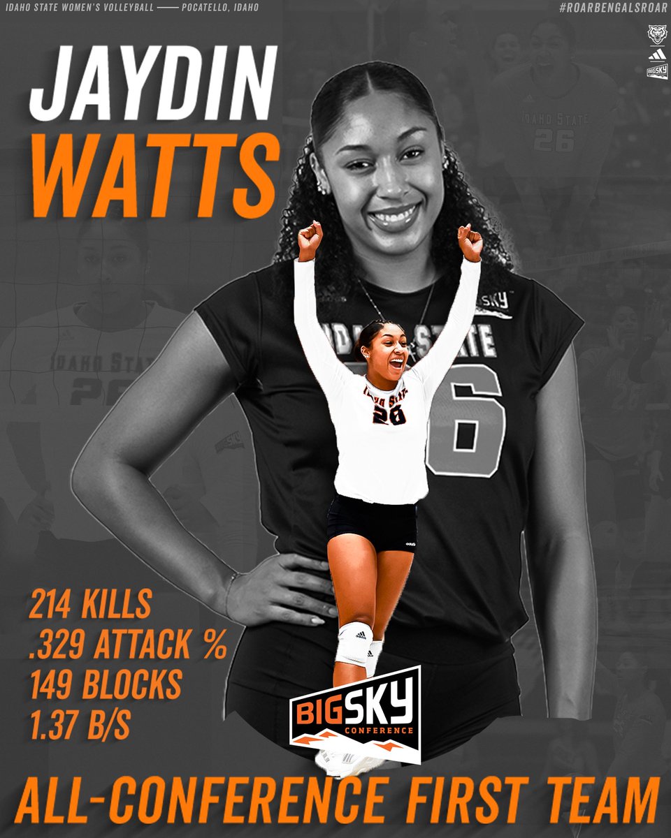 First Team All-Conference🏆

Jaydin Watts is named to the Big Sky’s All-Conference First Team following a stellar Sophomore season💪

Congratulations Jaydin 👏

#RoarBengalsRoar