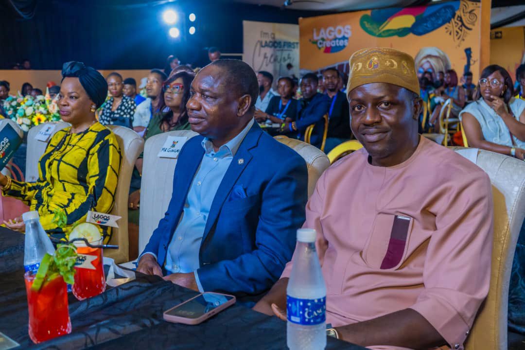 Mr_JAGs's tweet photo. Today, I attended the maiden edition and launch of #LagosCreates initiative, organized by Kosher Ideas together with the Lagos State Government, to train, empower and help young creators across Lagos State to achieve their goals and aspirations.
I was also privileged to be on a panel with my Hon. Commissioner of Information, Mr @gbenga_omo and other great speakers on the role of Content Creators in Nation Building.
THEME: “Inspiring Creativity, Empowering Lagos”
Event was held today at the Ballroom, Federal Palace Hotel, Victoria Island, Lagos.
#LagosCreates2024
@jidesanwoolu @FunkeTega