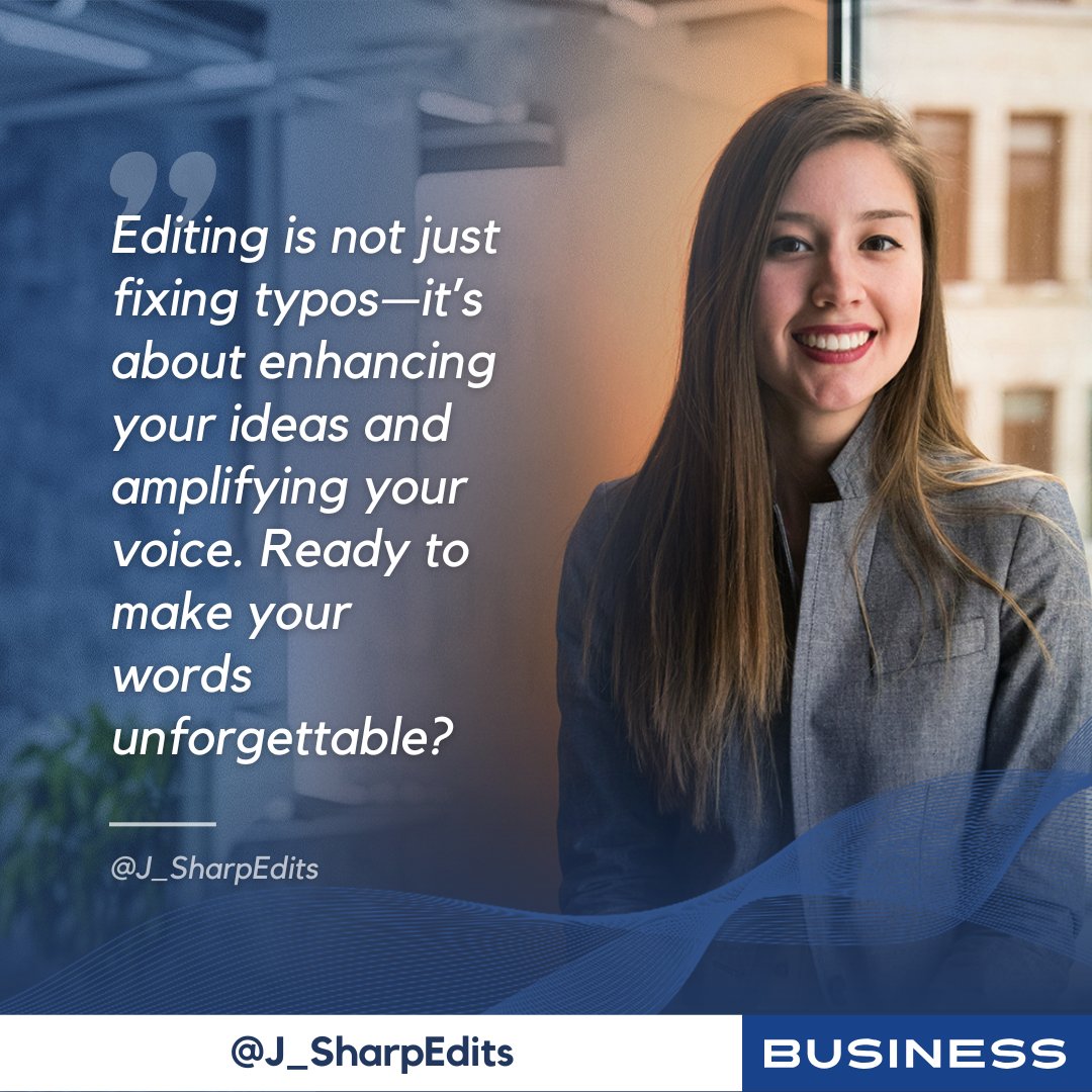 J_SharpEdits's tweet image. #ProfessionalEditor #WritingTips #SelfPublishing #EditingHelp #WritingJourney #GrammarTips #ManuscriptEditing #PublishingJourney #AuthorsLife #BookPolishing #WritingGoals
