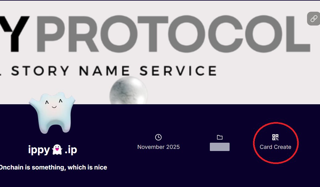 <a href="/StoryProtocol/">Story</a> <a href="/StoryEcosystem/">Story Ecosystem</a> <a href="/jasonzhao/"></a> It’s not just a card—it’s your key to building a unique brand identity! Create yours today and unlock hidden features on storyname.space