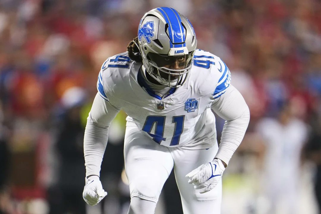 𝗕𝗿𝗲𝗮𝗸𝗶𝗻𝗴: The #Lions are releasing pass rusher James Houston, per <a href="/JFowlerESPN/">Jeremy Fowler</a>