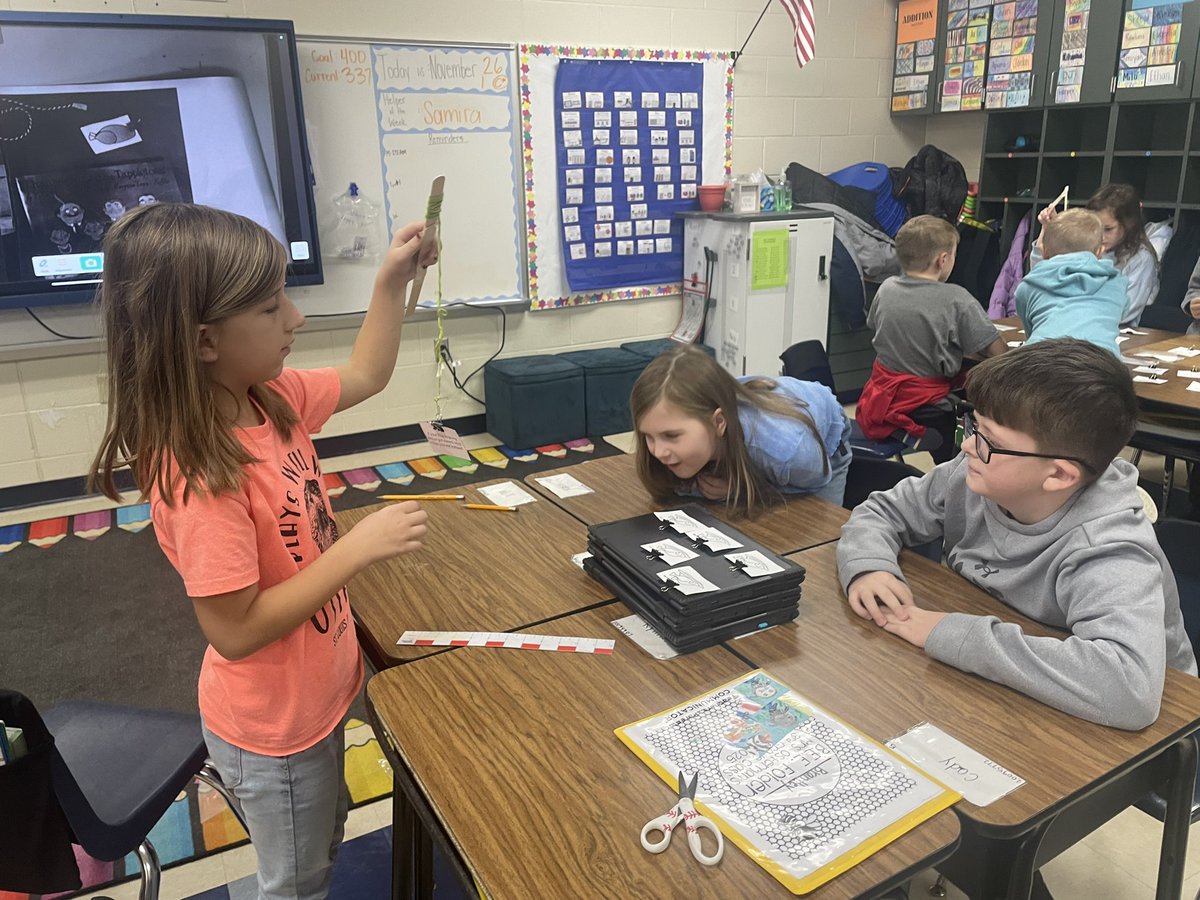 We used our fishing poles to catch turkeys with fun conversation starters on the back!