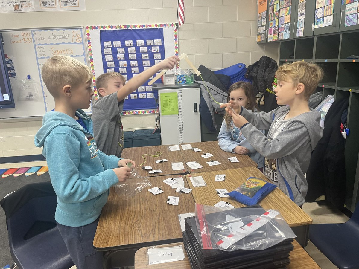 mrsosterman's tweet photo. We used our fishing poles to catch turkeys with fun conversation starters on the back! https://t.co/EeI1H62FIr