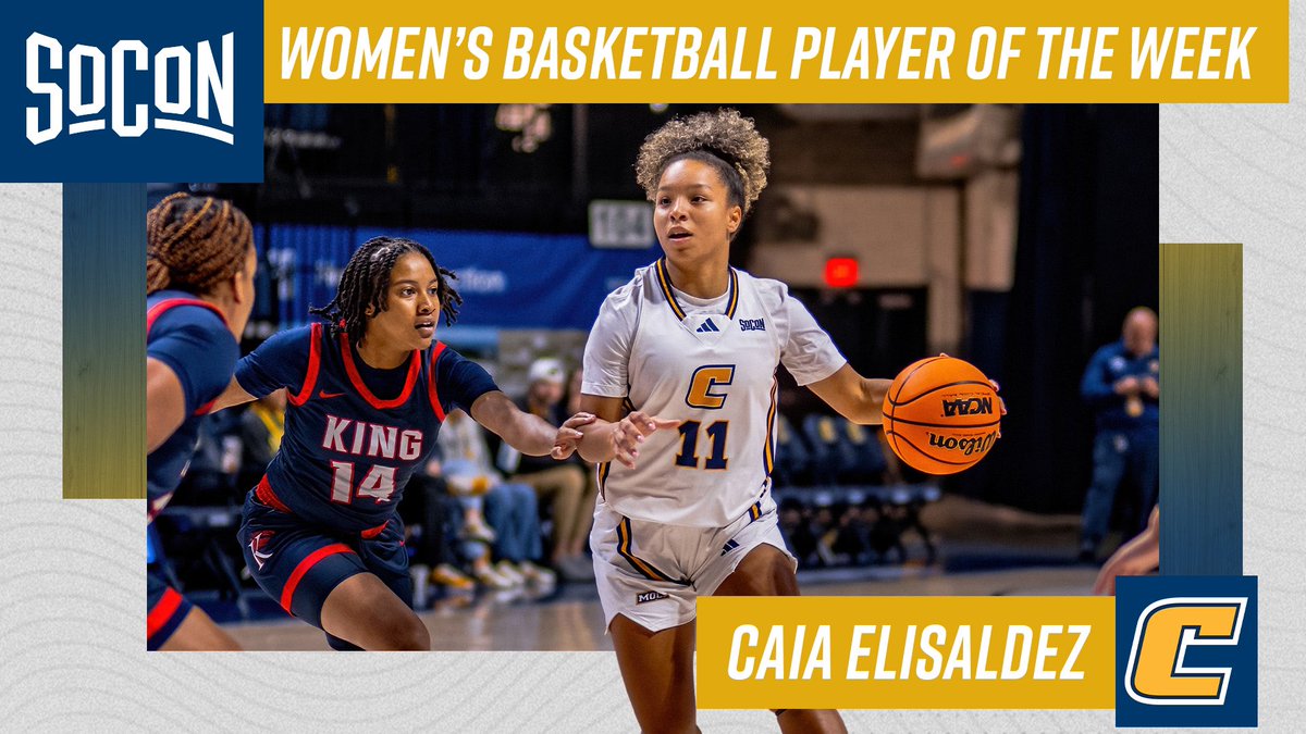 #SoConWBB Player of the Week 🏀 | #itsallhere 

📰 soconsports.com/wbb/article/bl…