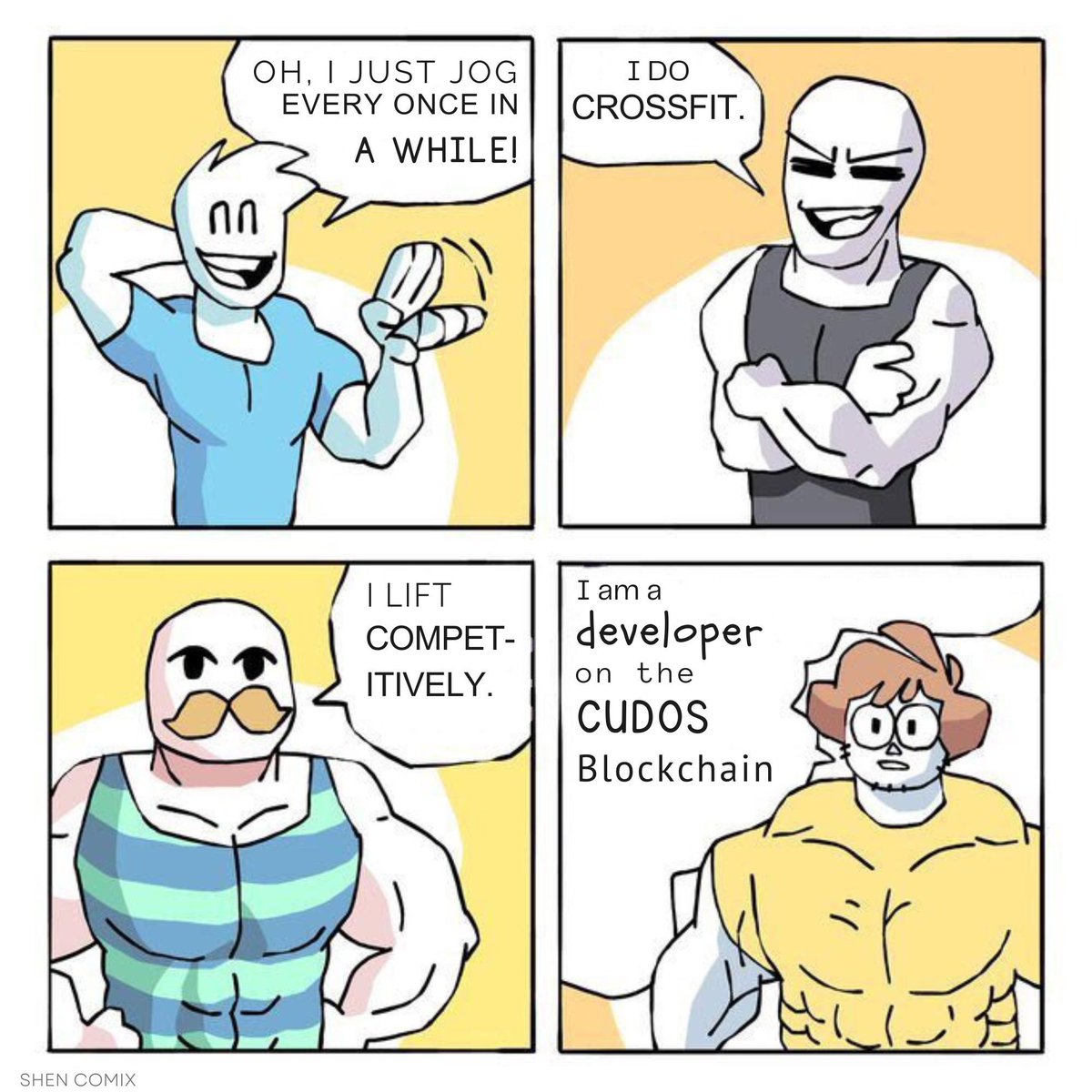 HopeBlackson's tweet image. 🚀 Still searching for the ideal blockchain for your next big project?
Look no further, @CUDOS_ is here to empower builders like YOU with top-tier tools and unmatched support. 🌟

Build smarter. Build stronger. Build on CUDOS.
#CUDOS #Blockchain