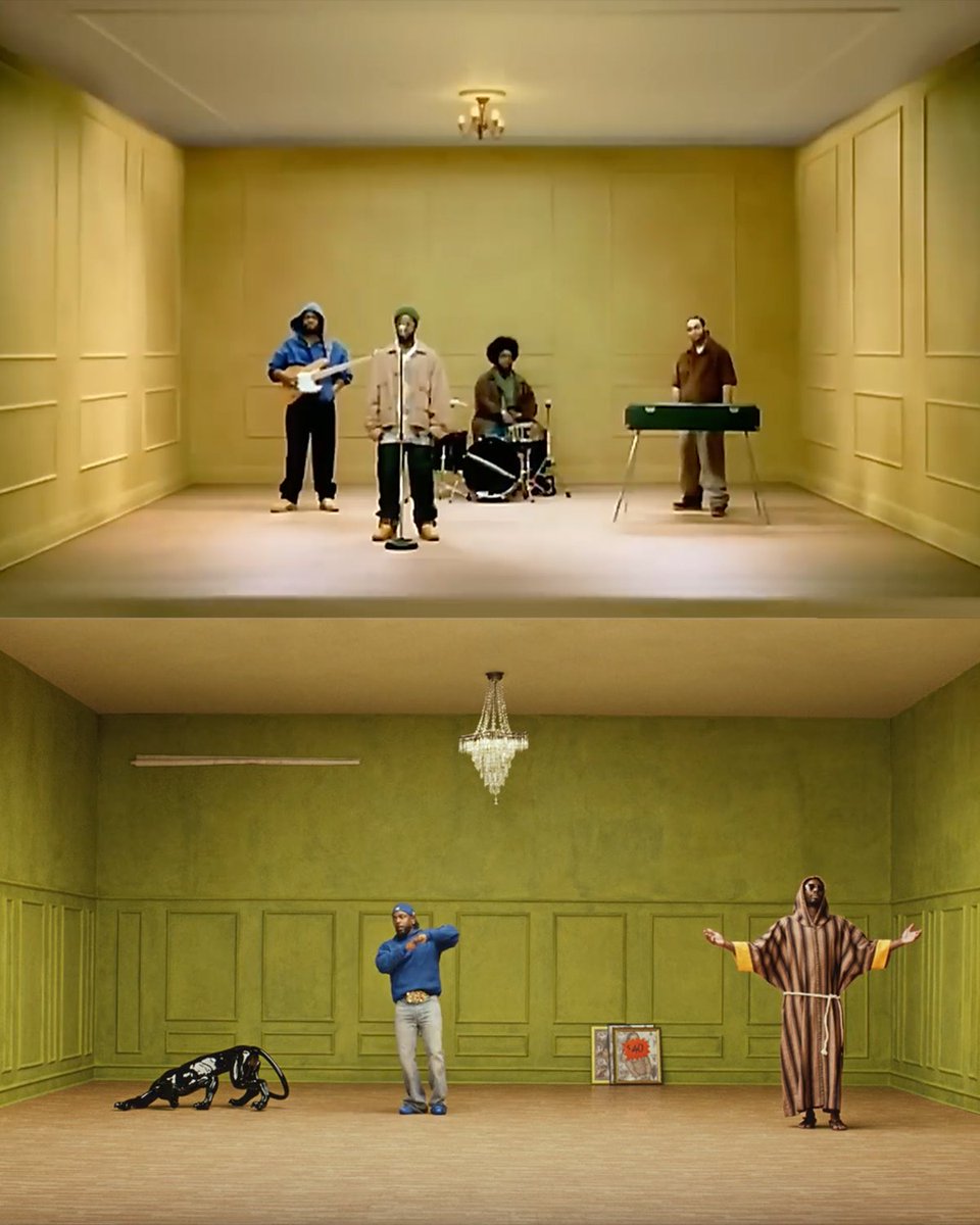 PigsAndPlans's tweet photo. Questlove took to IG to thank Kendrick Lamar for paying homage to The Roots' 2009 video "The Next Movement" in his new "squabble up" video.⁠ https://t.co/7LrafqeEdp