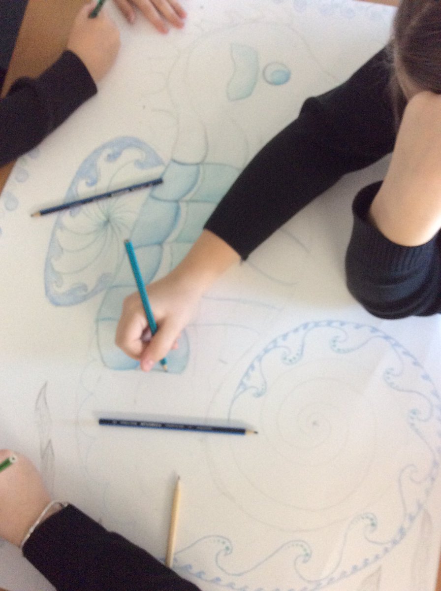 We ❤️Maths &amp; enjoyed celebrating Fibonacci Day today - exploring sequences abundant in nature &amp; creating Fibonacci inspired art 🐚🧮