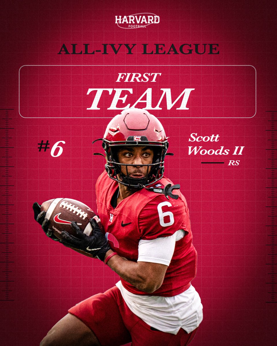 ⭐️First-Team All-Ivy⭐️

Scott Woods II, RS

🗞️tinyurl.com/259spafg

#OneCrimson #GoCrimson