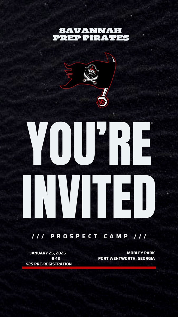 Thanks for the invitation @SavPrepPirates