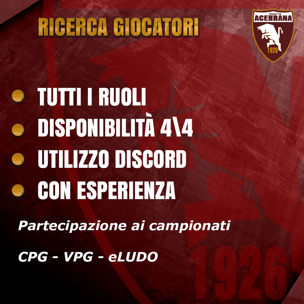 A.C Afragolese esport tweet media